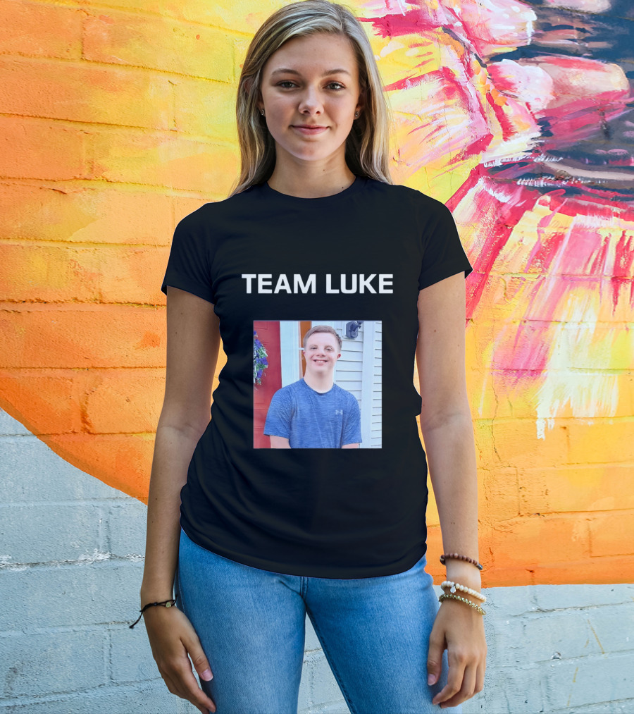 Team Luke Support Community Empowerment T-Shirt