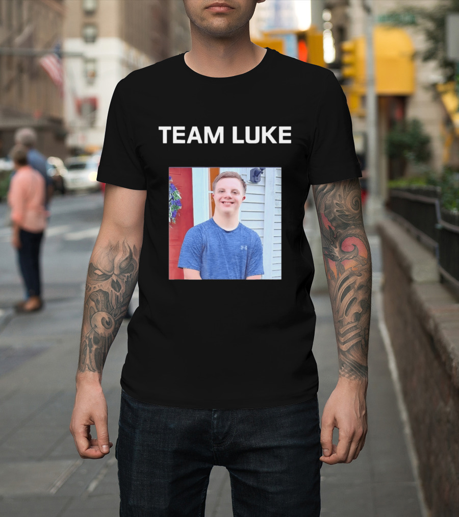 Team Luke Support Community Empowerment T-Shirt