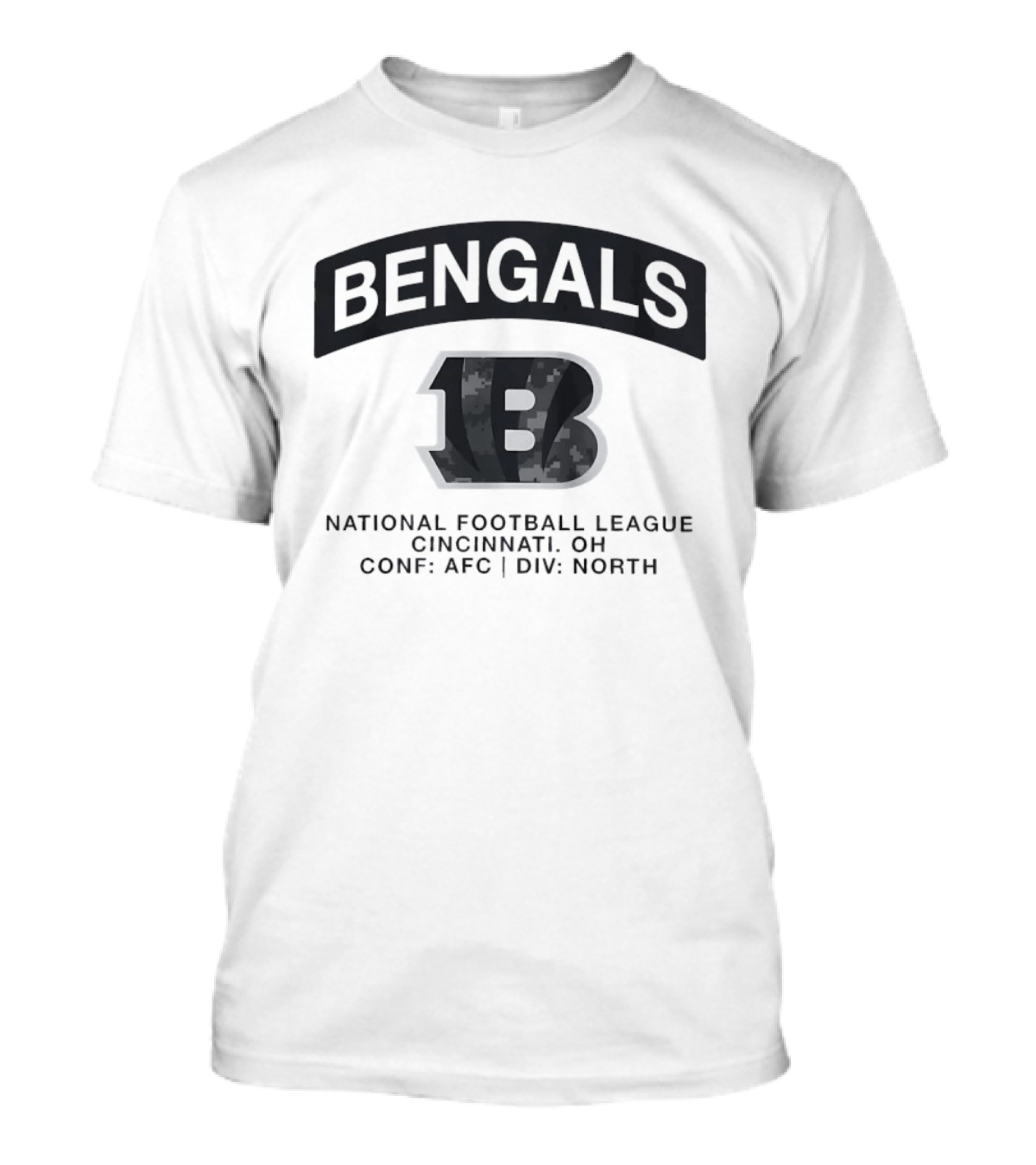 Bengals 1B National Football League Cincinnati OH AFC North T-Shirt