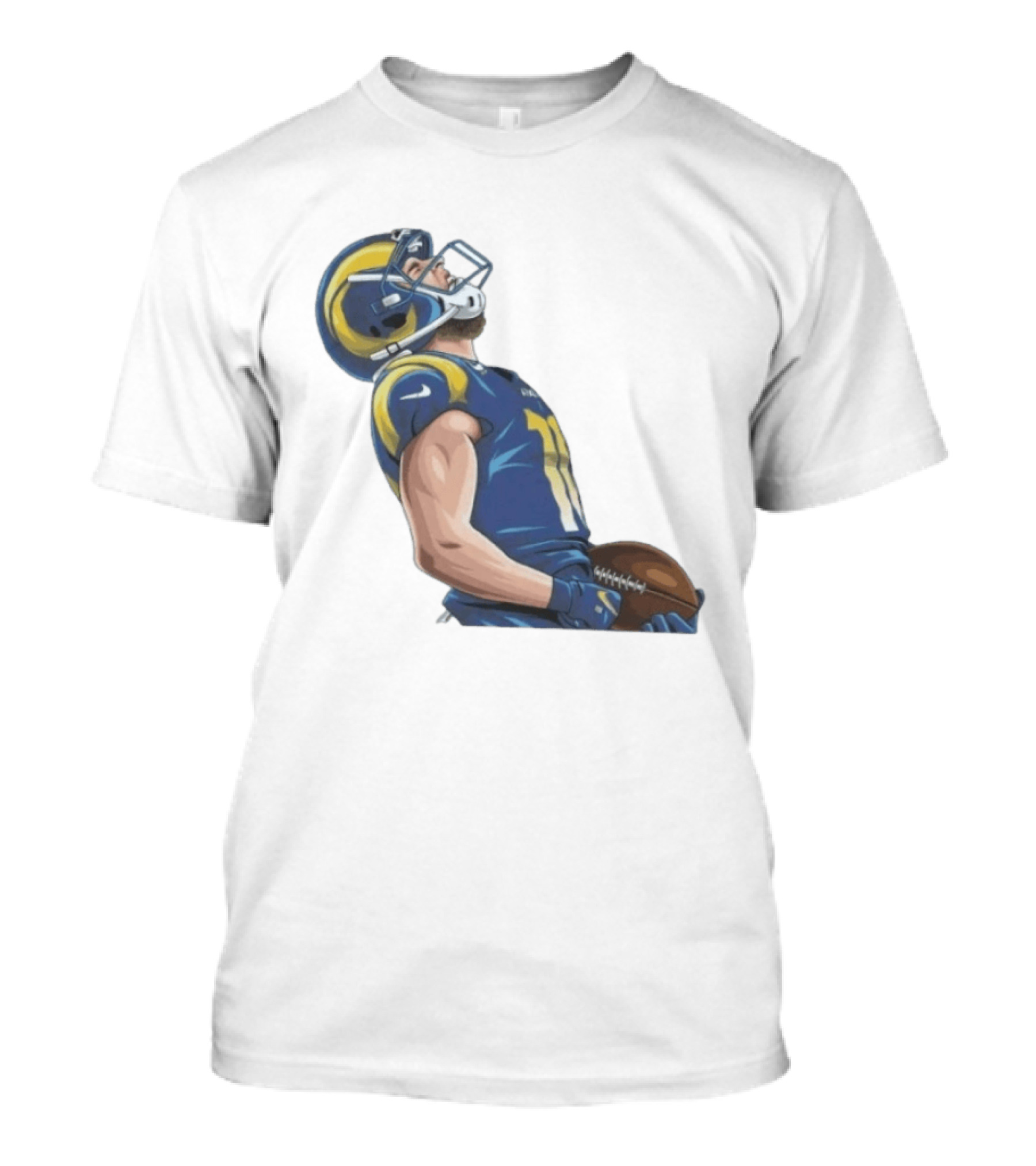 Cooper Kupp Los Angeles Rams No 10 Football Player Celebration T-Shirt