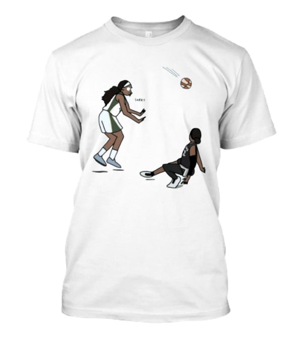 Flau'jae Johnson Saying Sorry To A'ja Wilson After Basketball Block T-Shirt