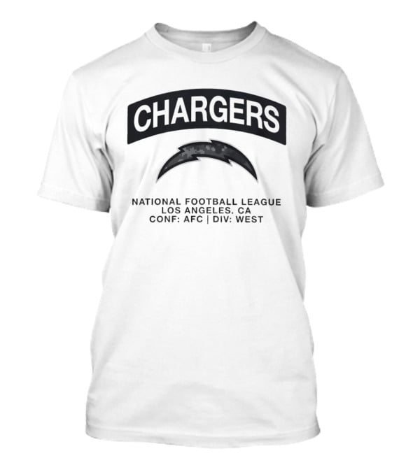 Los Angeles Chargers National Football League AFC West Los Angeles CA T-Shirt