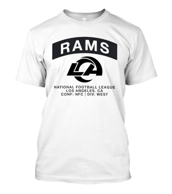 Los Angeles Rams NFC West National Football League LA Team T-Shirt