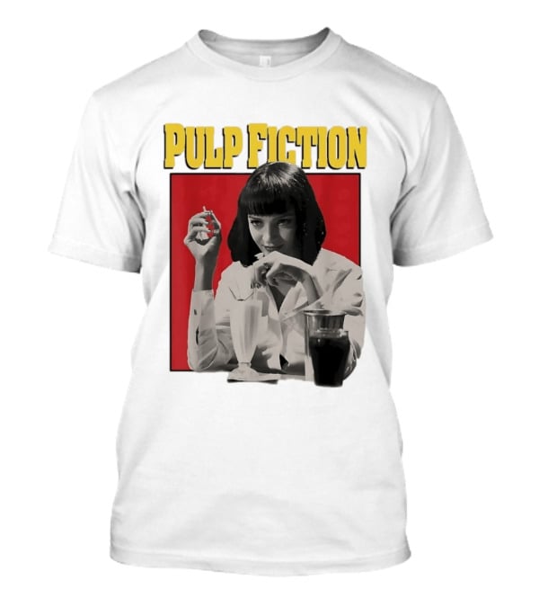 Pulp Fiction Mia Wallace Uma Thurman Quentin Tarantino T-Shirt