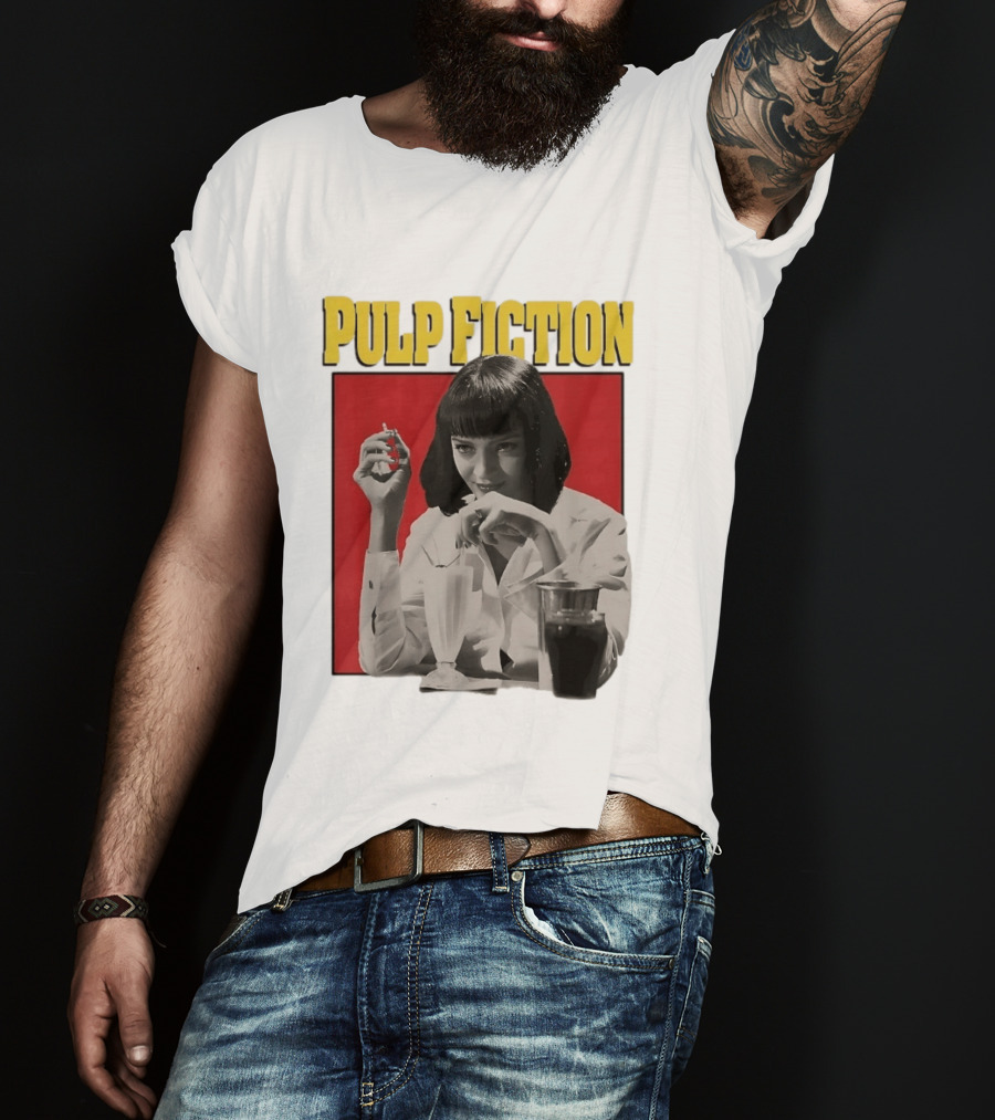 Pulp Fiction Mia Wallace Uma Thurman Quentin Tarantino T-Shirt