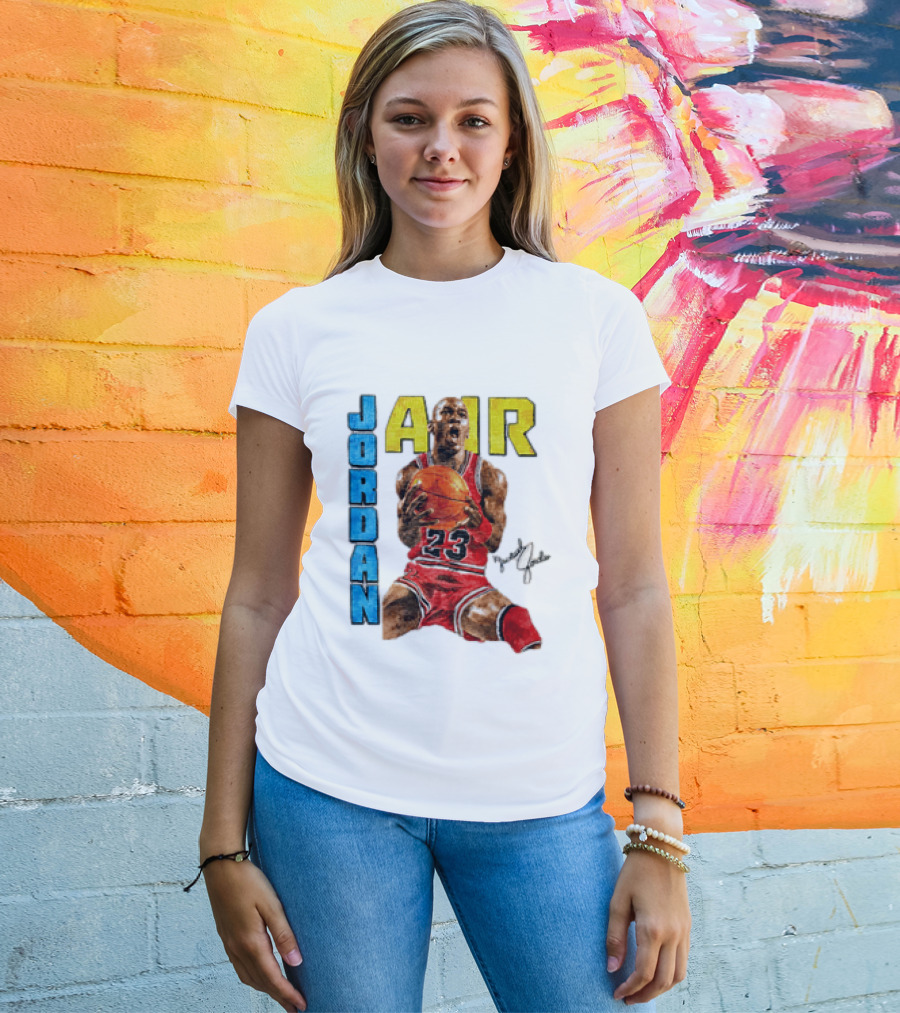 Jordan Air 23 Basketball Player Holding Ball T-Shirt