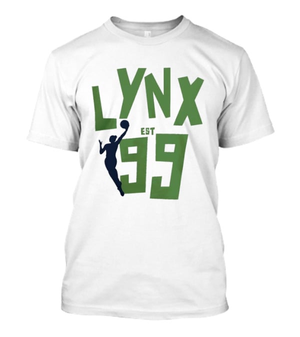 Playa Society Minnesota Lynx Est 99 Basketball Jumper T-Shirt