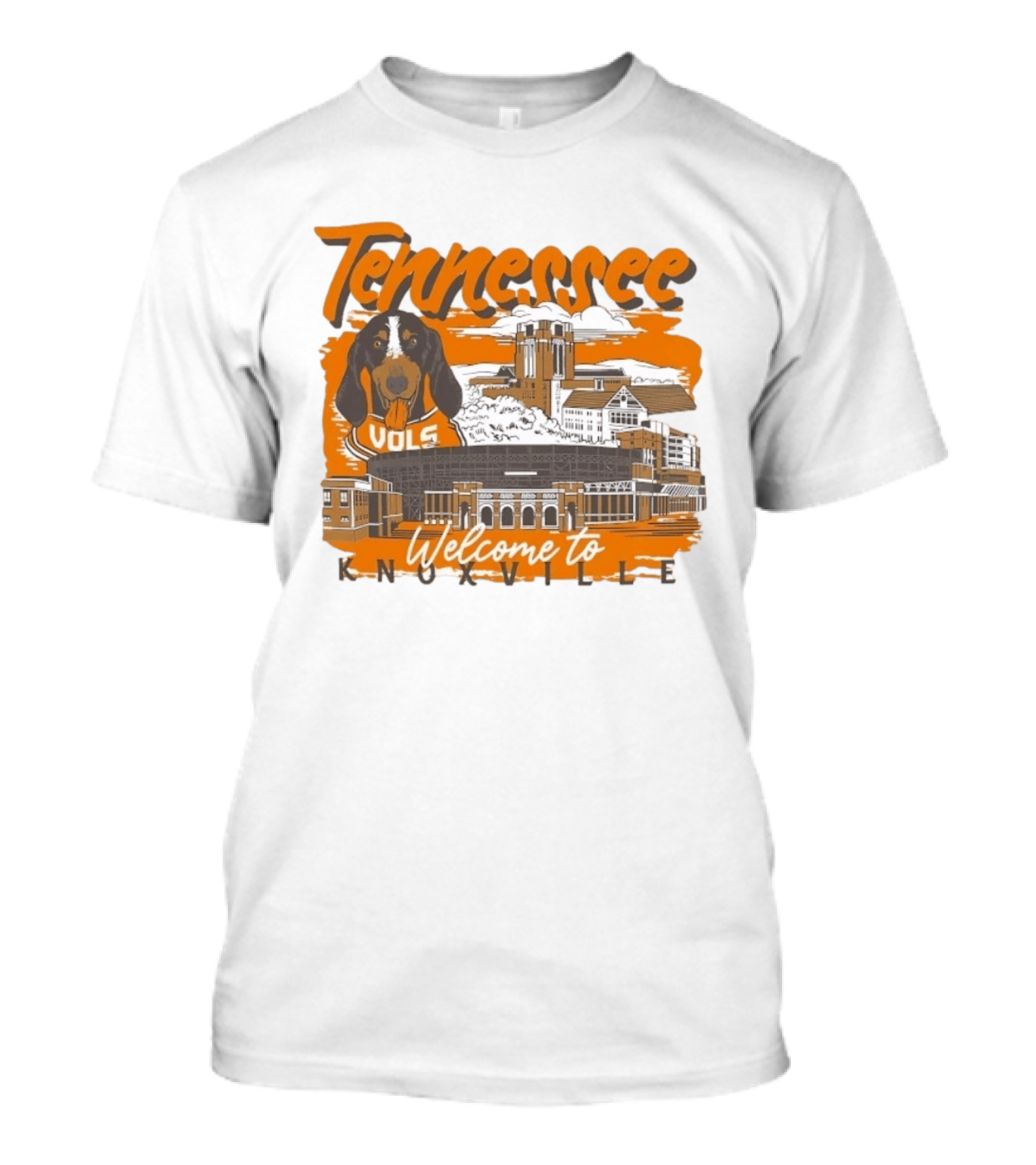 Tennessee Vols Welcome To Knoxville Smokey T-Shirt