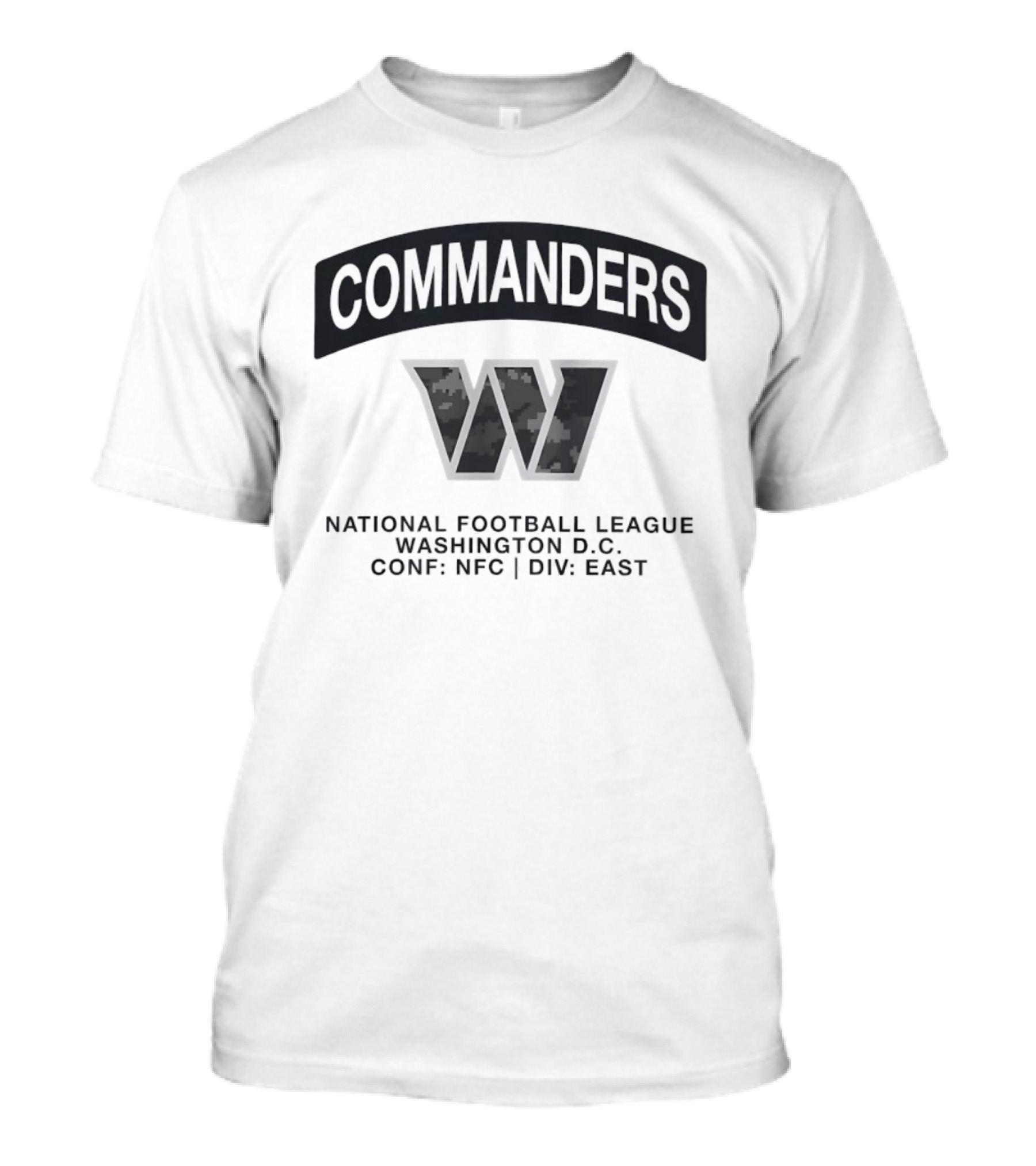 Commanders Washington D.C. NFC East National Football League T-Shirt