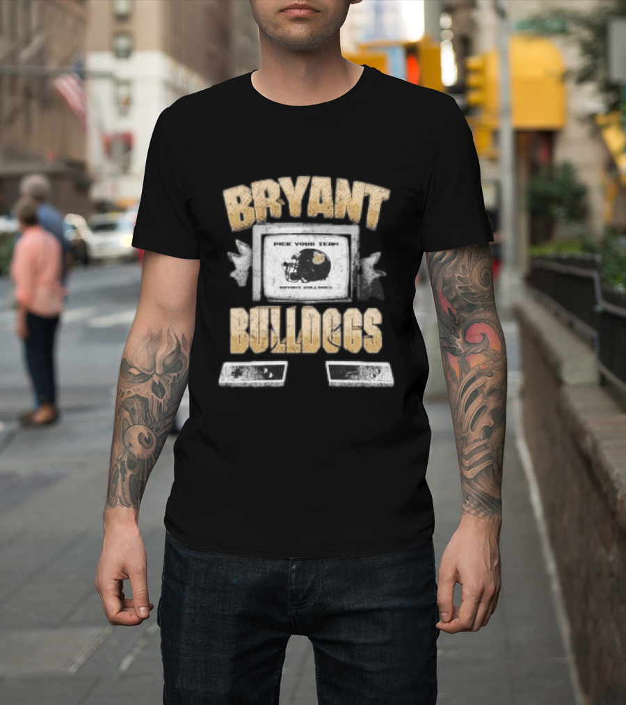 Bryant Bulldogs Pick Your Team Video Game Football Helmet T-Shirt