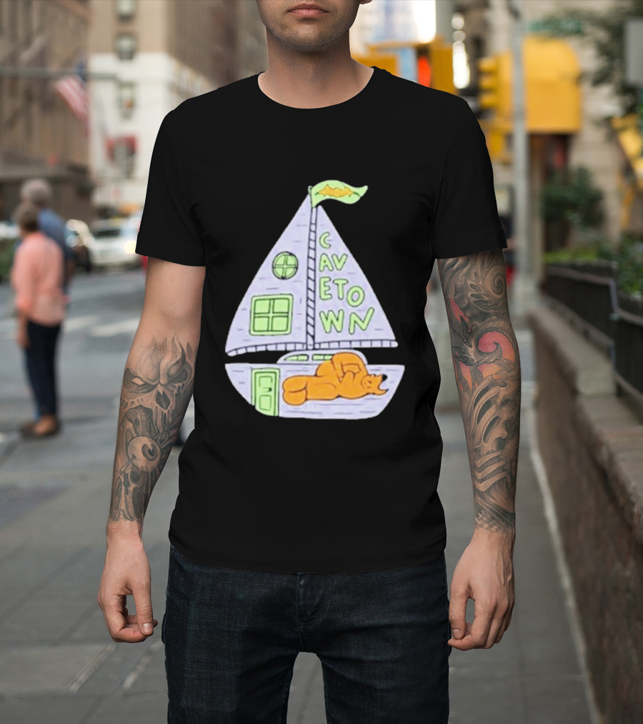 Cavetown Running With Scissors 2026 USA Tour Sail Boat T-Shirt