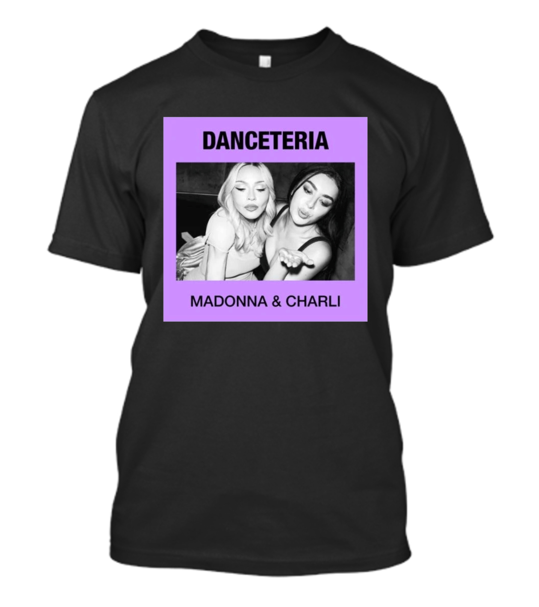 Danceteria Madonna & Charli Nostalgia 80s Club Scene T-Shirt