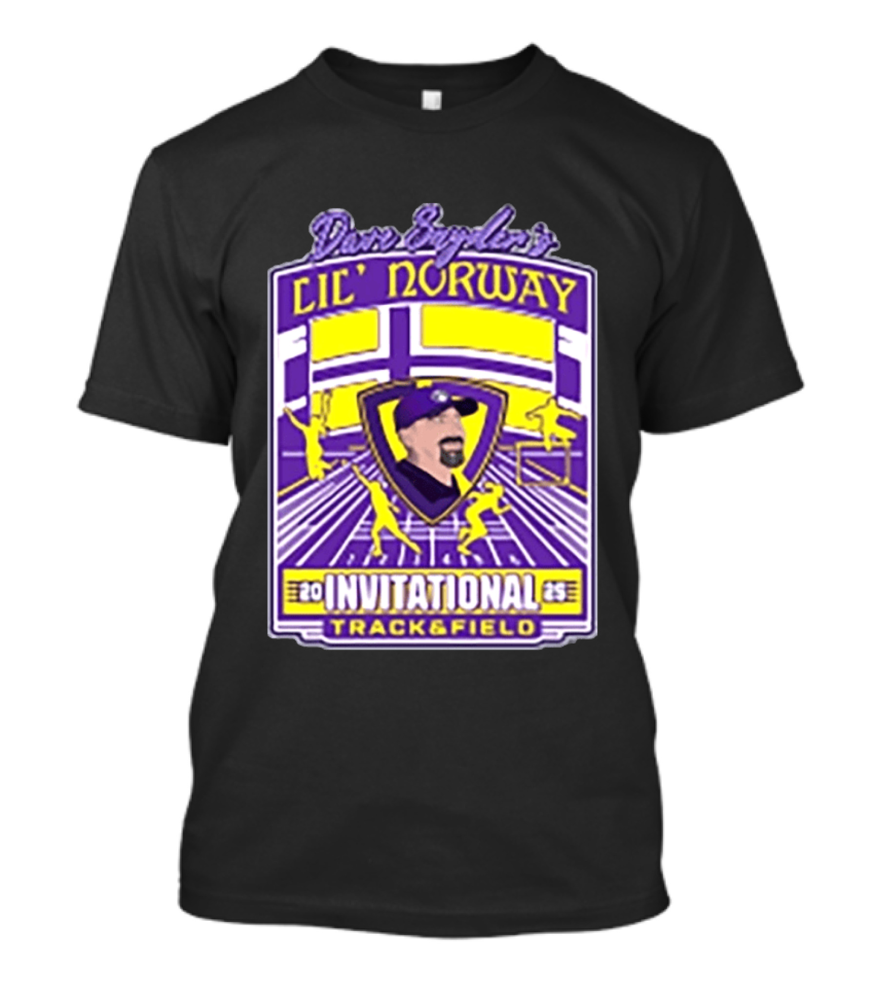 Dave Snyder's Lil Norway Invitational 2025 Track & Field T-Shirt