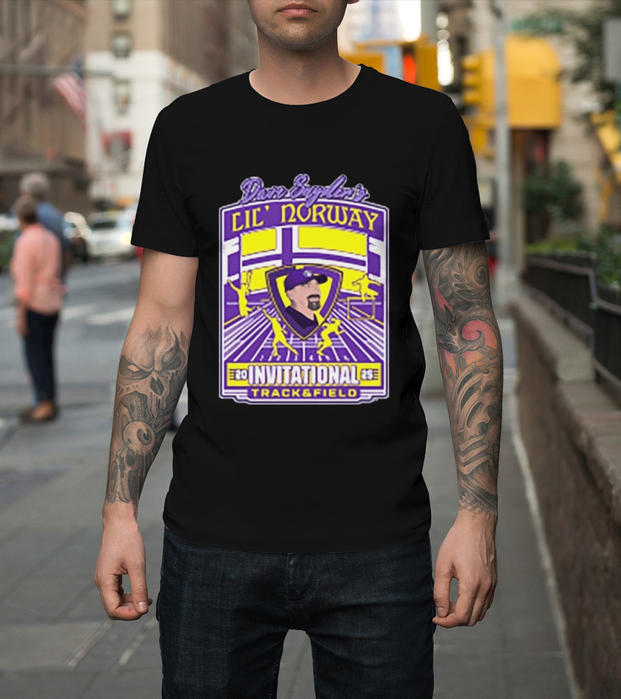 Dave Snyder's Lil Norway Invitational 2025 Track & Field T-Shirt