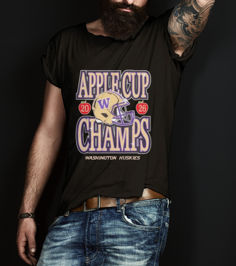 Washington Huskies Apple Cup 2026 T-Shirt