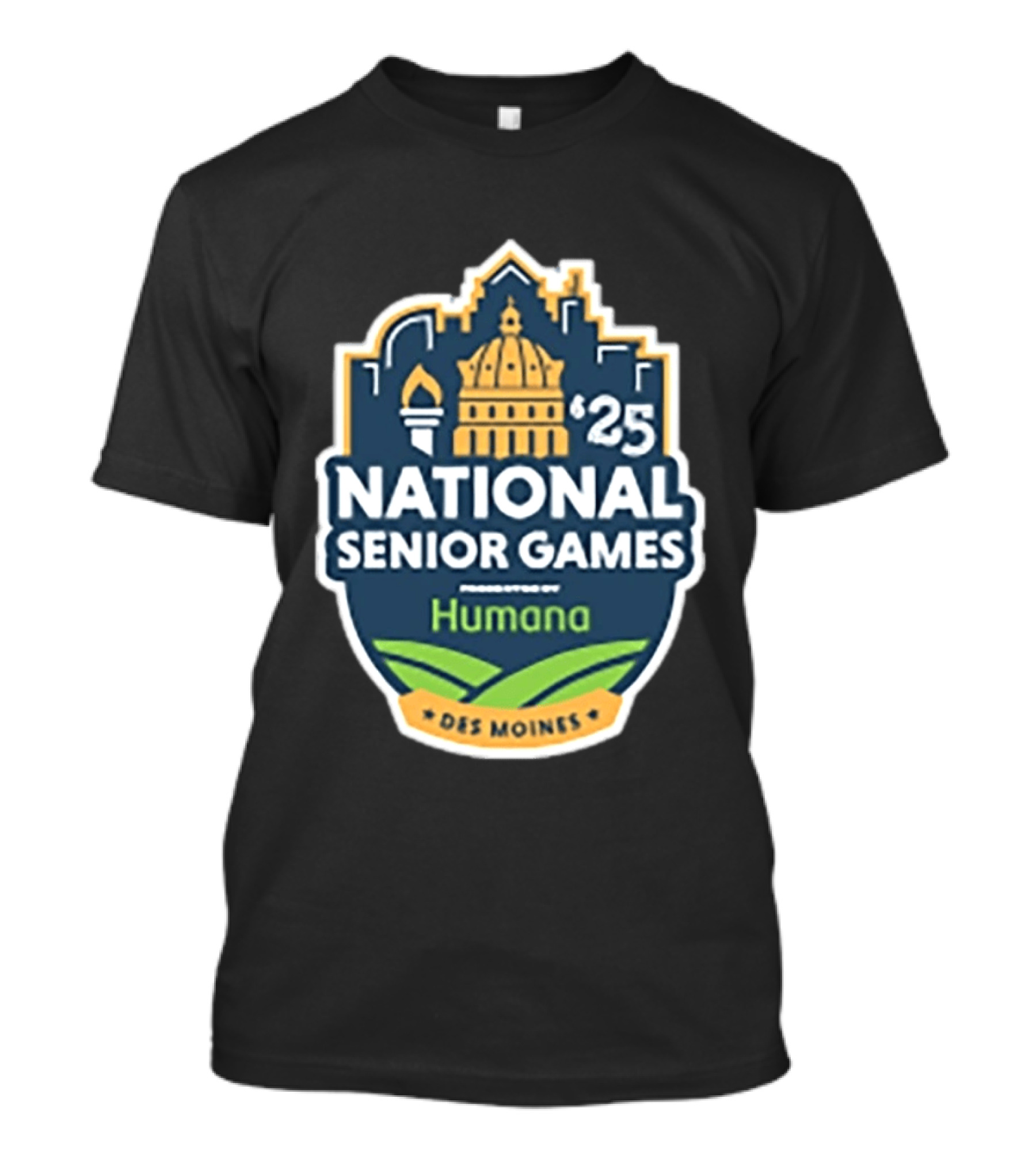 National Senior Games 2025 Presented By Humana Des Moines T-Shirt