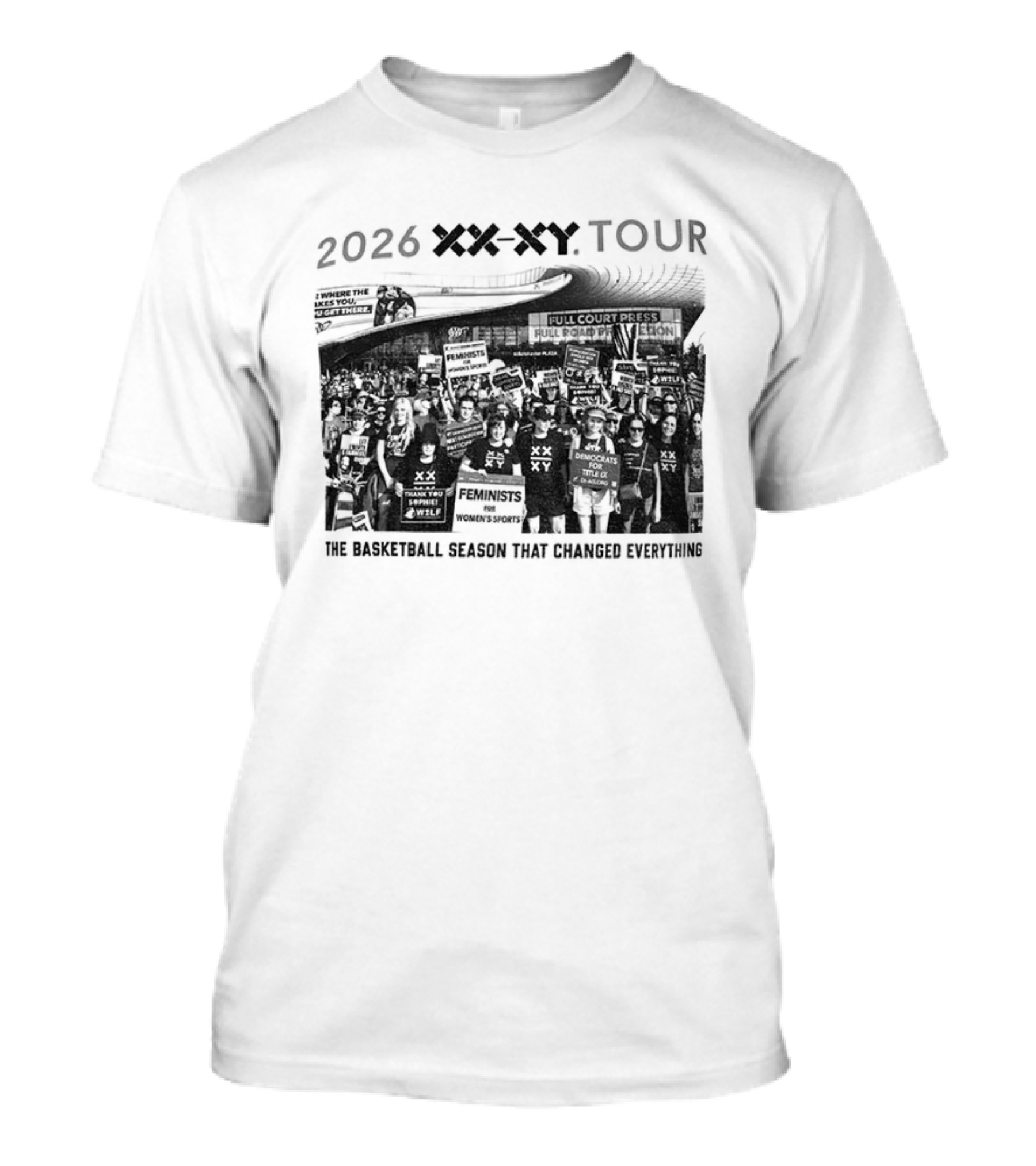 2026 XX XY Tour The Basketball Season That Changed Everything T-Shirt