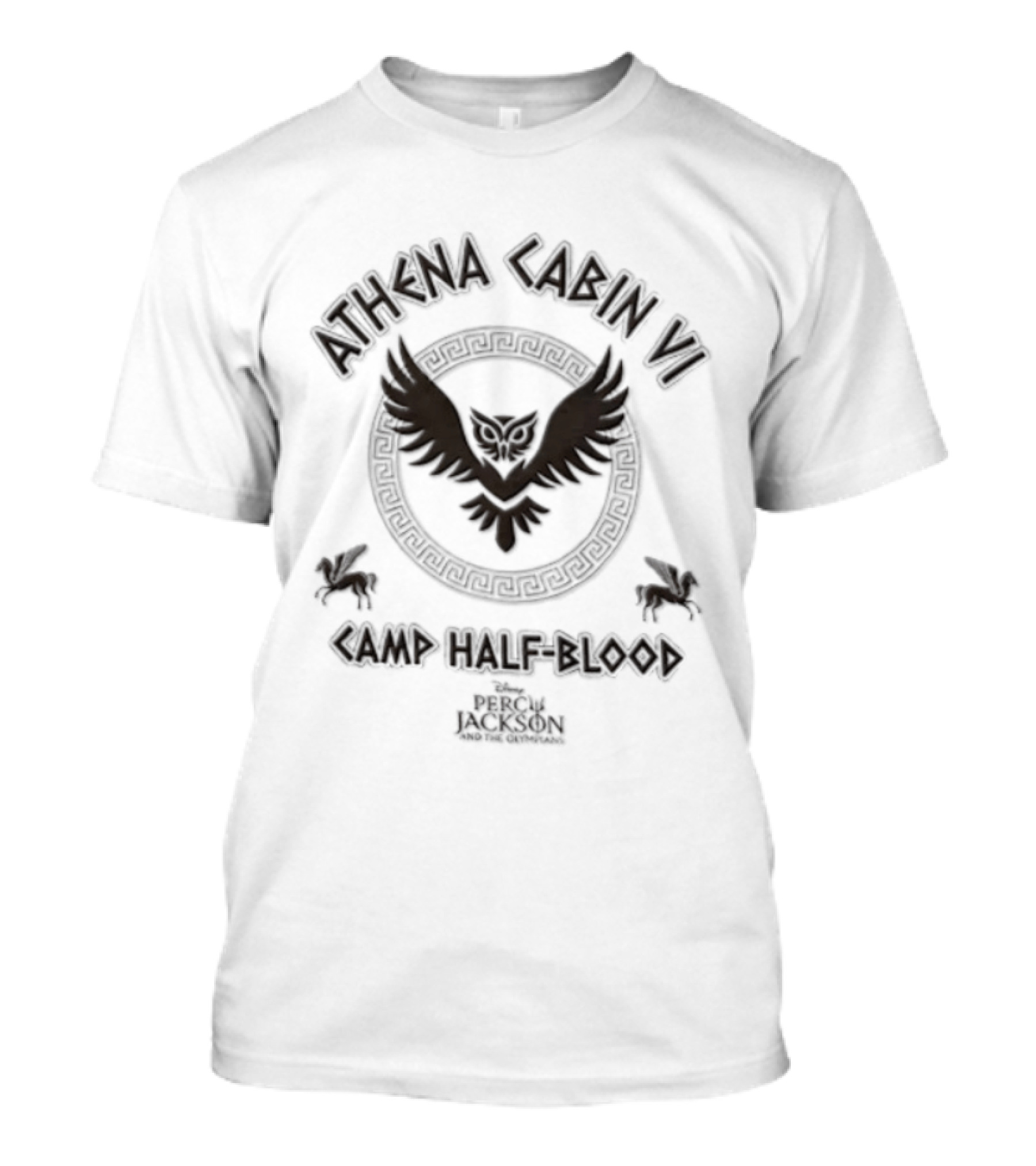 Athena Cabin VI Camp Half Blood Owl Percy Jackson And The Olympians T-Shirt