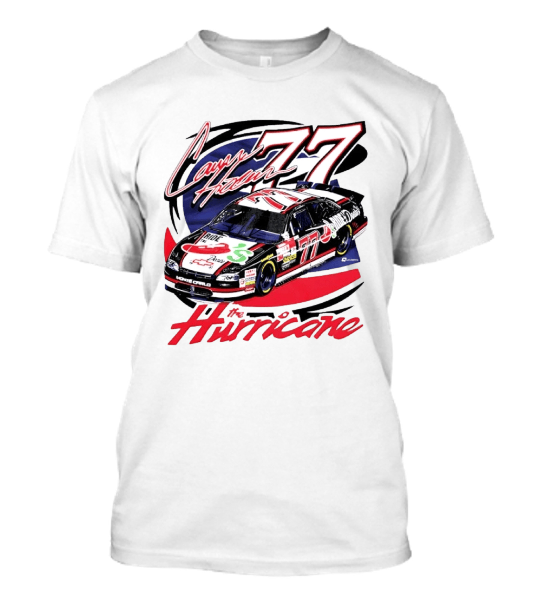 Cary Agajanian 77 Monte Carlo Racecar The Hurricane T-Shirt