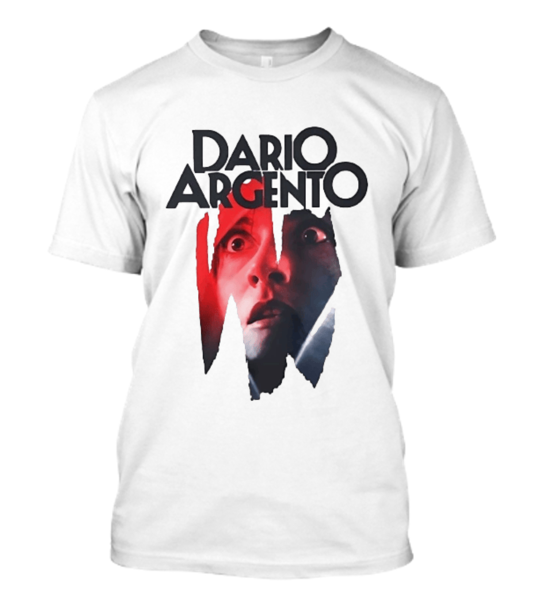 Dario Argento Horror Film Director Giallo Thriller Iconic Face T-Shirt