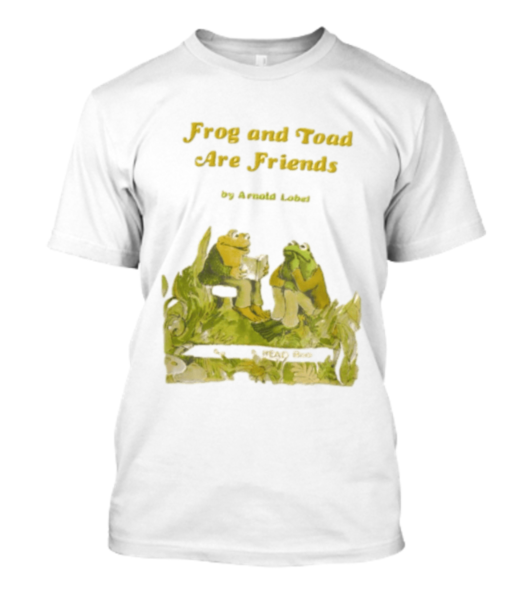 Frog And Toad Are Friends By Arnold Lobel Book Cover T-Shirt