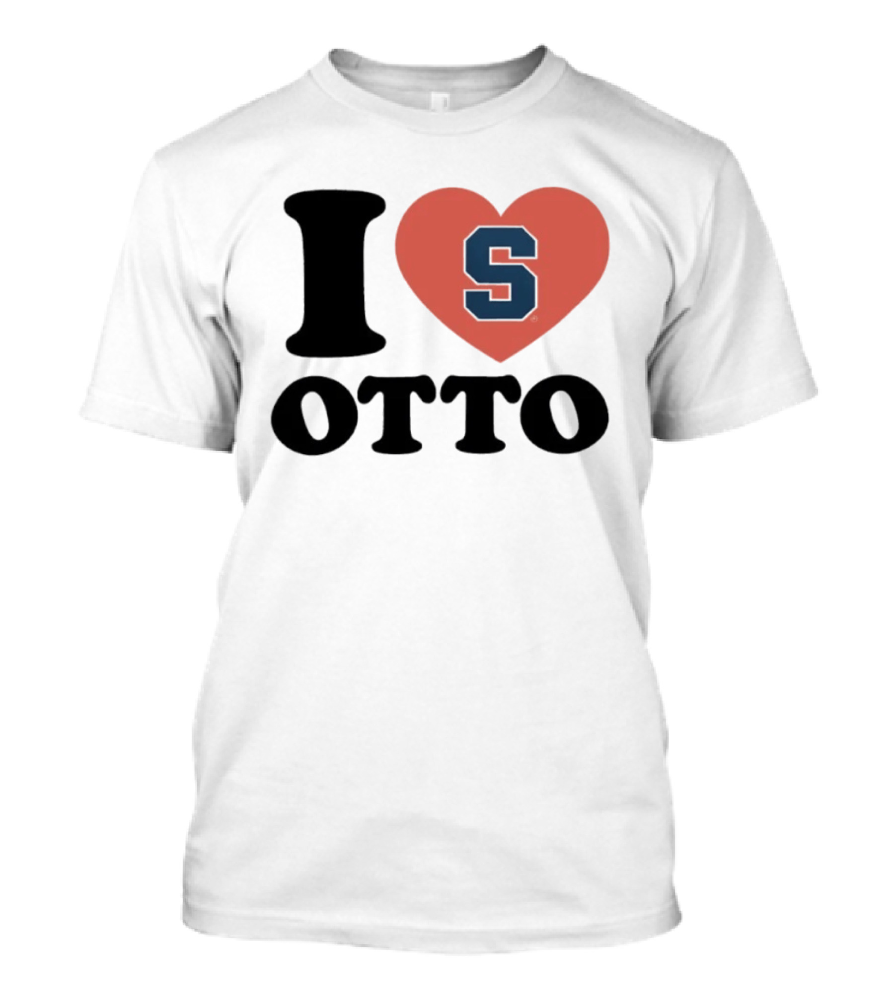 I Love Otto Syracuse University S Heart S T-Shirt