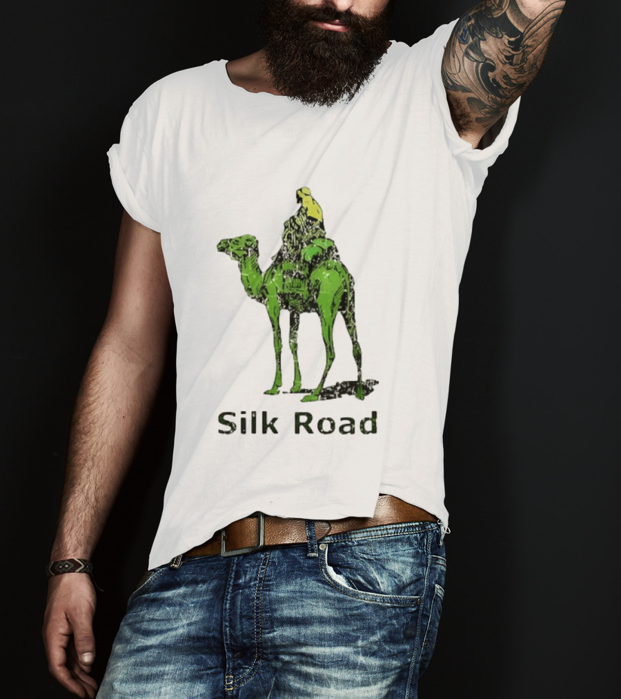 Silk Road Anonymous Marketplace Camel Dark Web T-Shirt