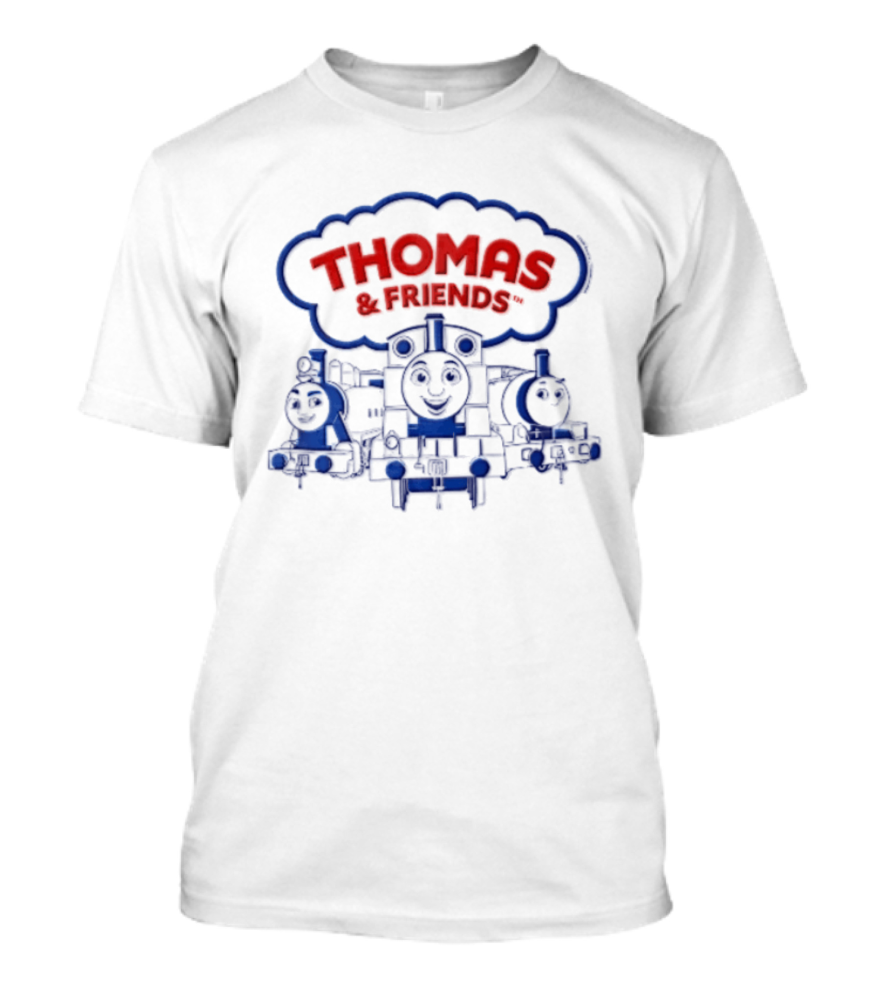 Thomas & Friends Blue Line Train Characters T-Shirt