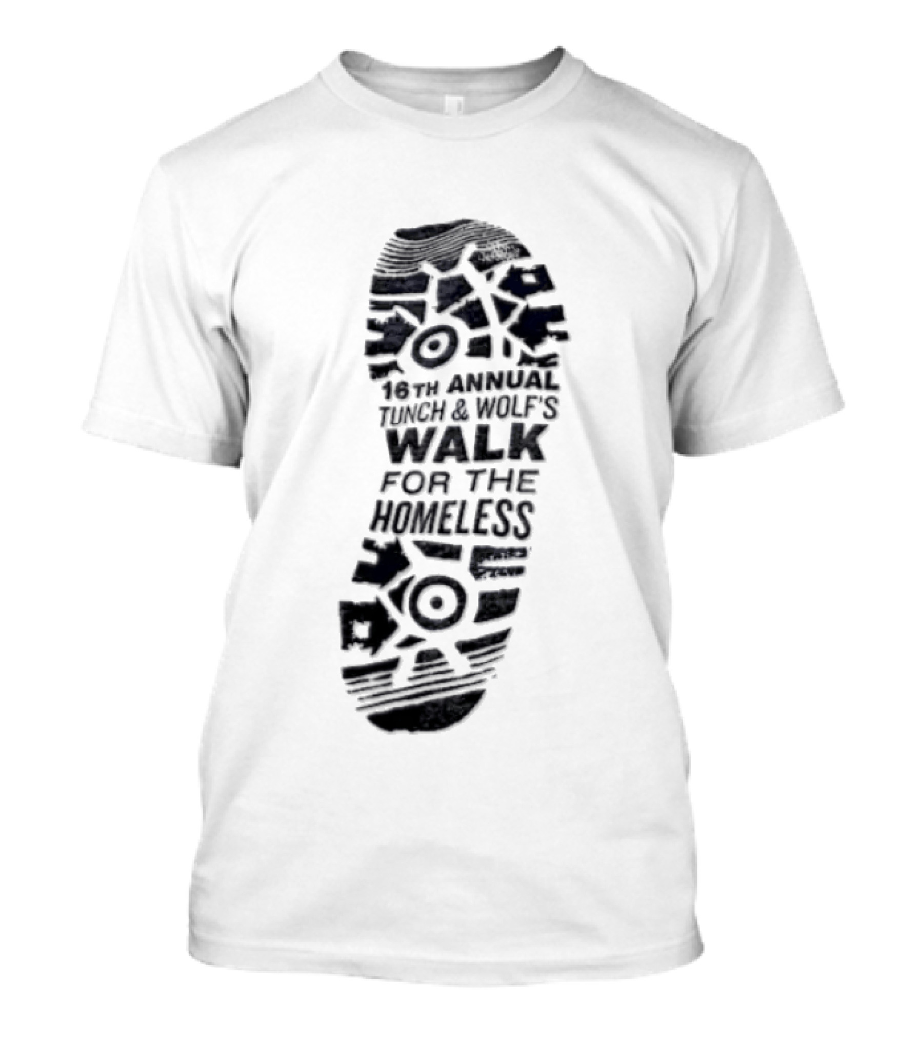 12th Annual Tunch And Wolf's Walk For The Homeless T-Shirt