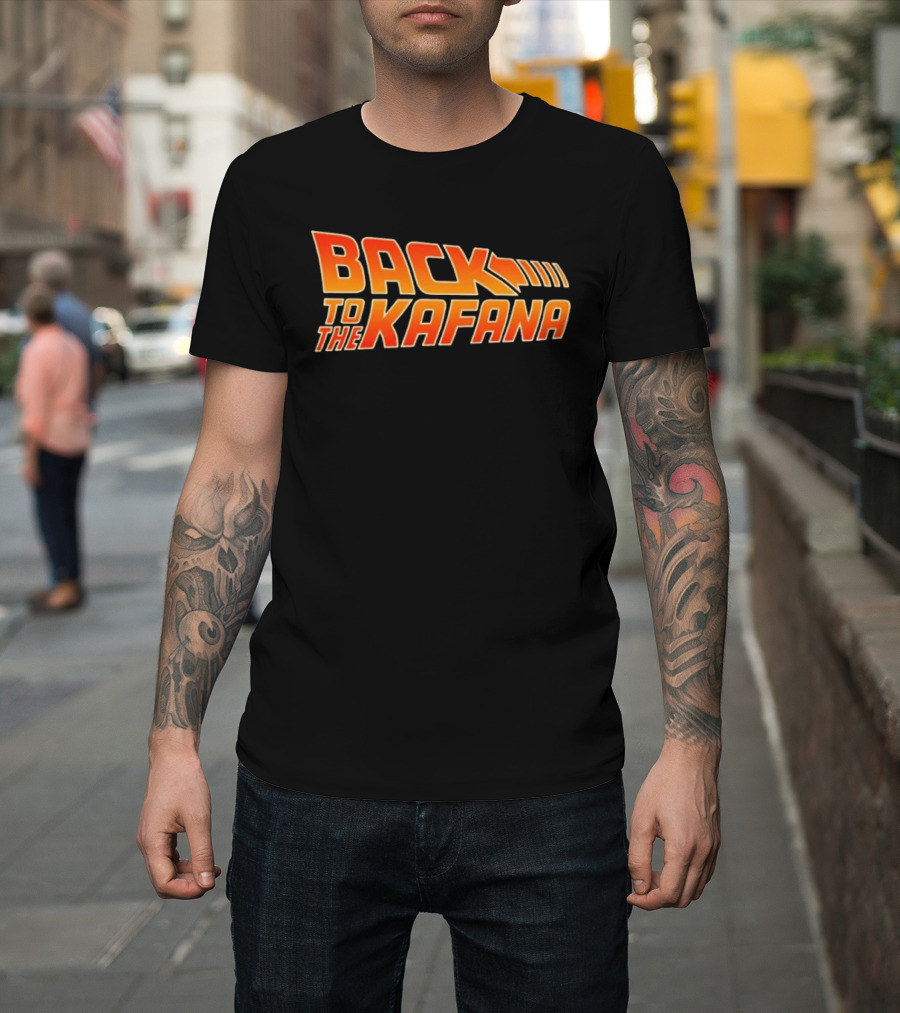 Back To The Kafana Movie Balkan Style Retro Pop Culture T-Shirt