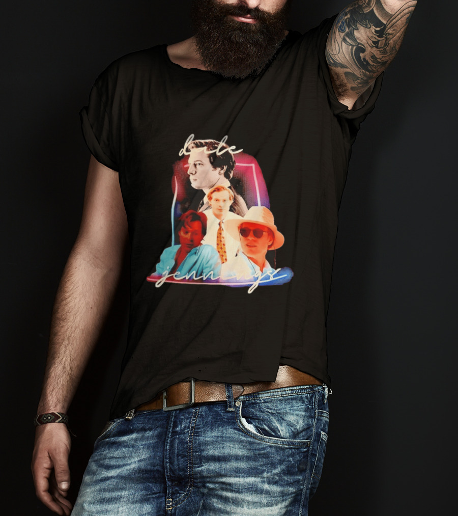 Dale Jennings Actor Retro Pop Art Collage T-Shirt