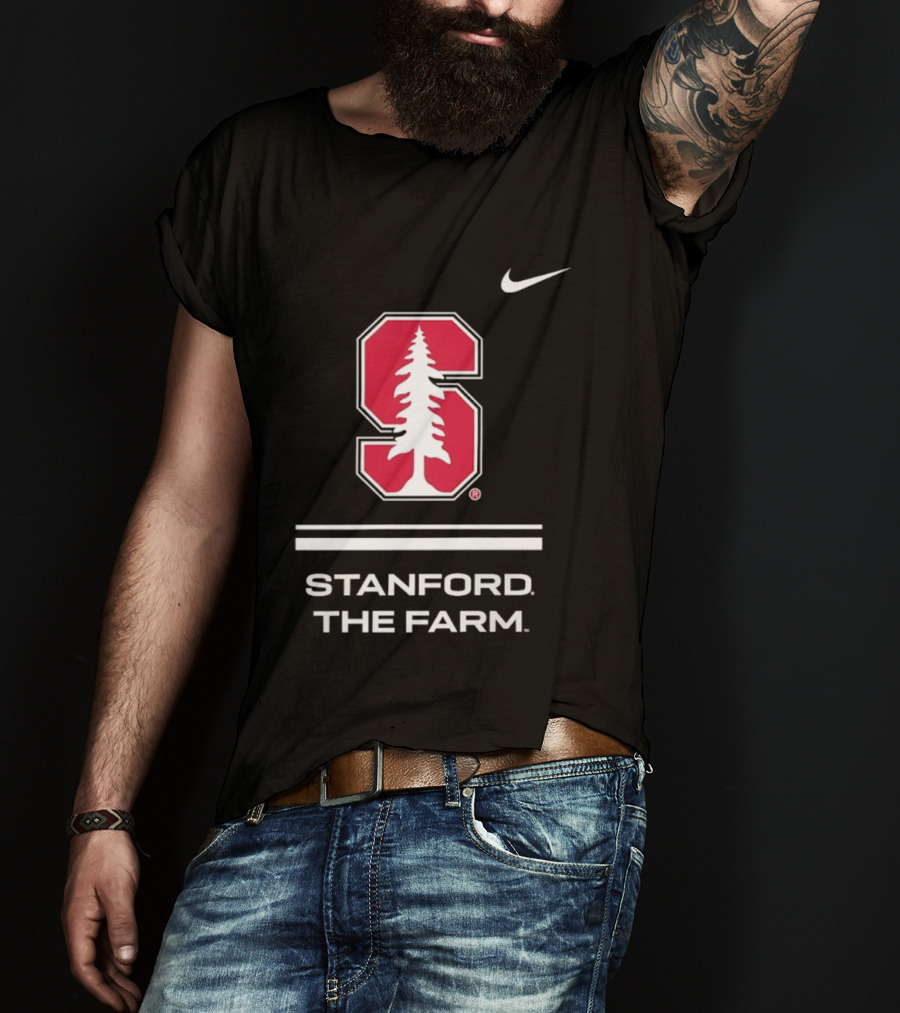 Nike Stanford The Farm Cardinal Tree Sports NCAA T-Shirt