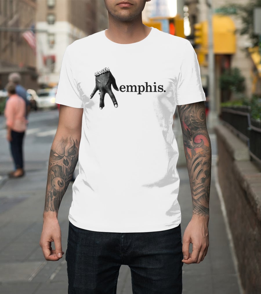 Memphis Hand Sign Tennessee City Pride Street Culture T-Shirt