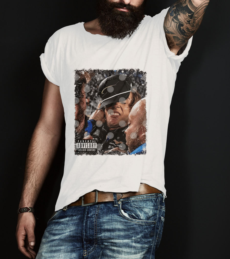 NASCAR Cup Series Racing Parental Advisory Explicit Content Victory Celebration T-Shirt