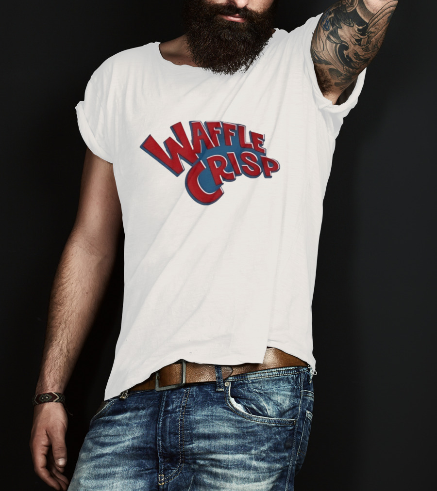 Waffle Crisp Cereal Retro Breakfast T-Shirt