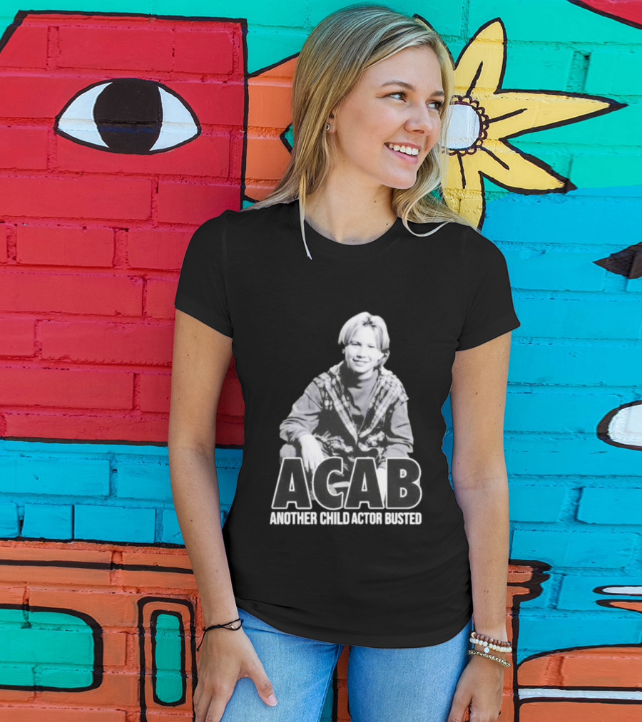 Jonathan Taylor Thomas ACAB Another Child Actor Busted T-Shirt