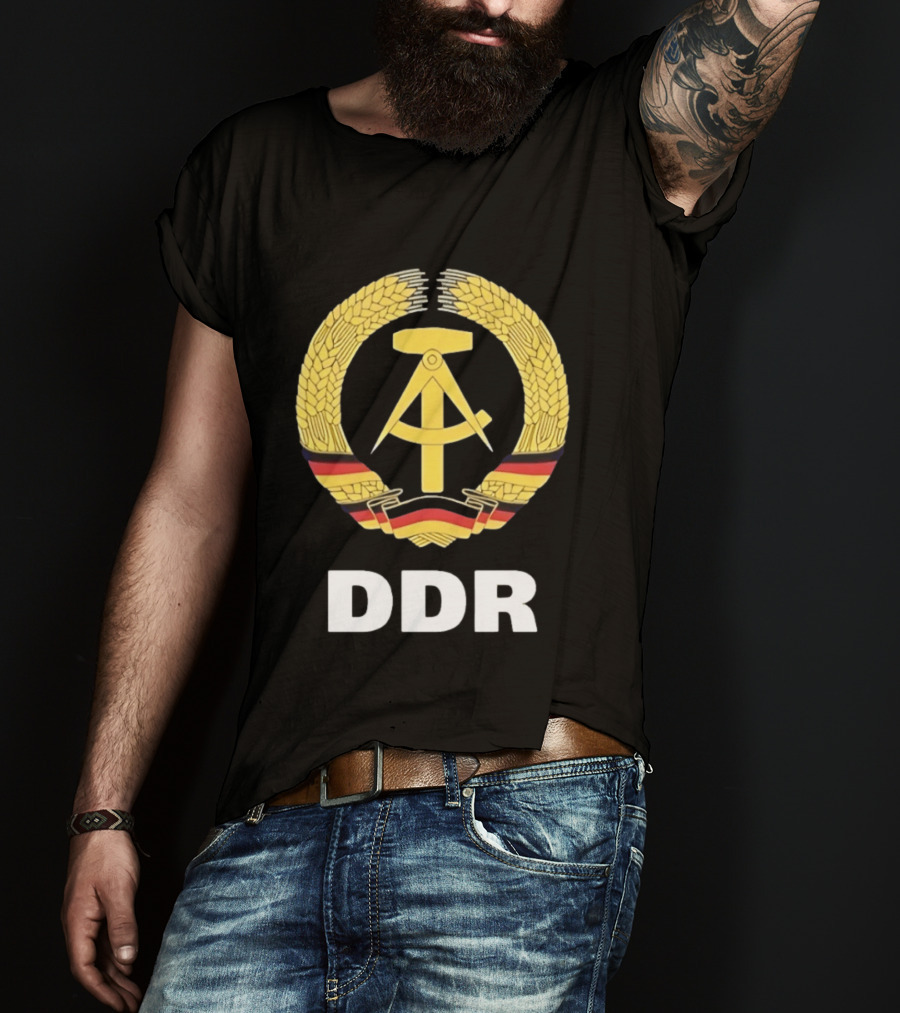 DDR German Democratic Republic Emblem East Germany T-Shirt