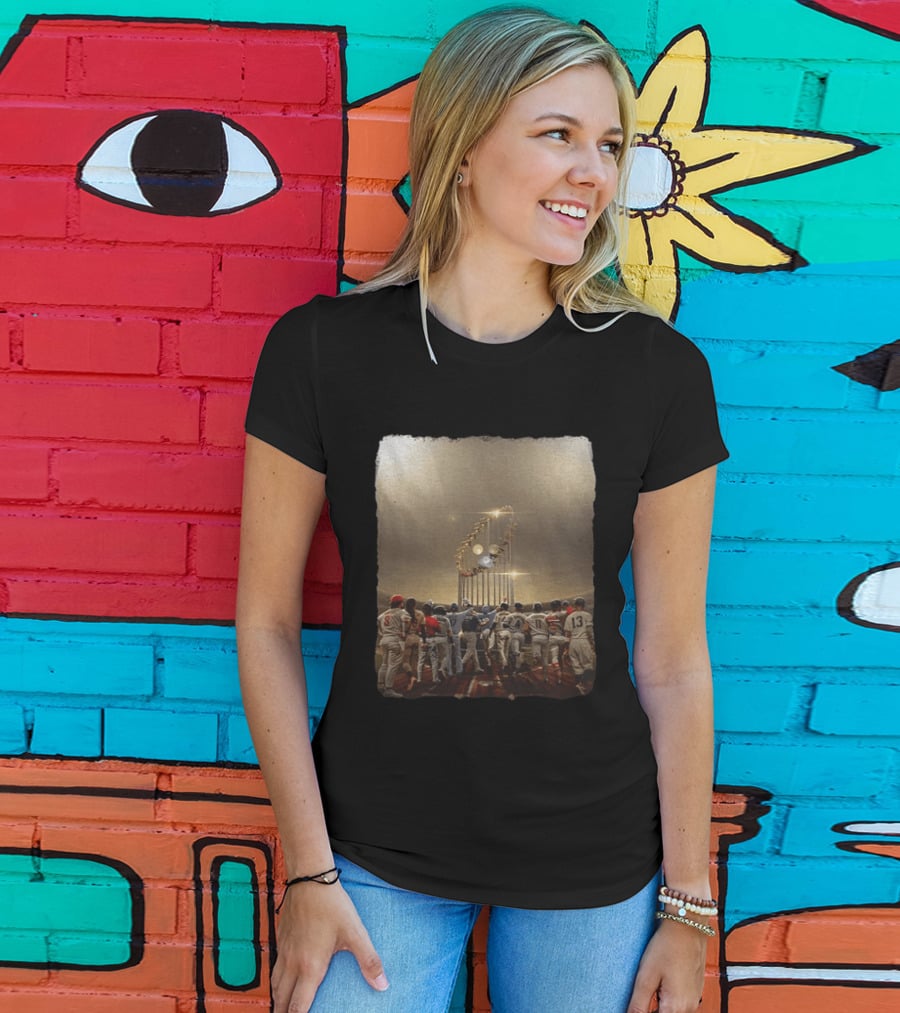 September Baseball Race To October Trophy MLB 2026 Players Journey Toward Championship Glory T-Shirt