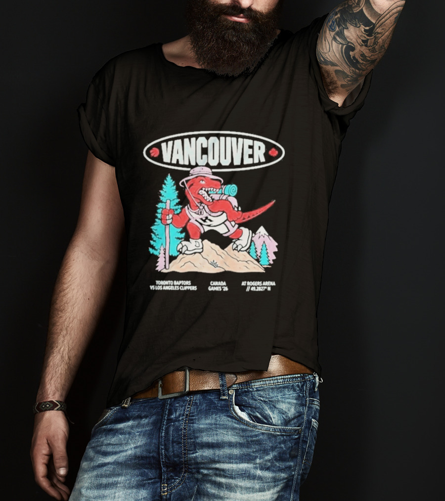 Vancouver Raptors Cartoon 2026 T-Shirt