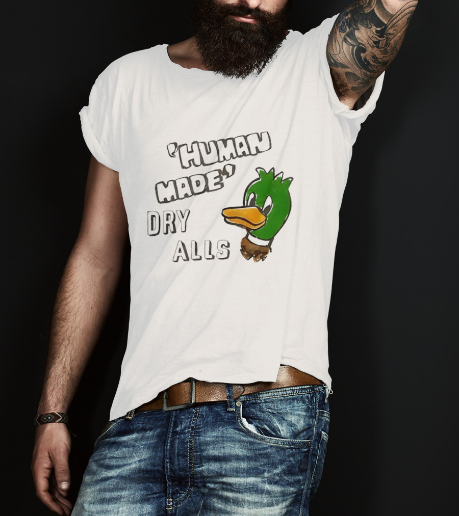 Human Made Dry Alls Duck Nigo Streetwear T-Shirt