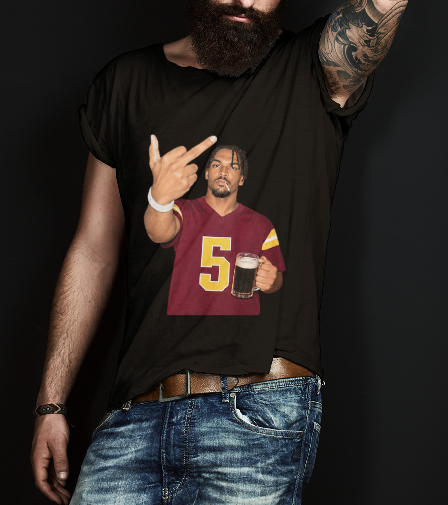 Jayden Daniels Middle Finger T-Shirt