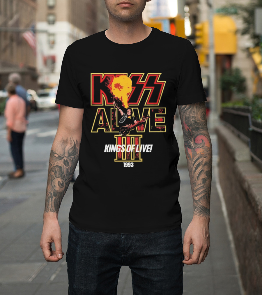 Kiss Alive III Kings Of Live 1993 T-Shirt