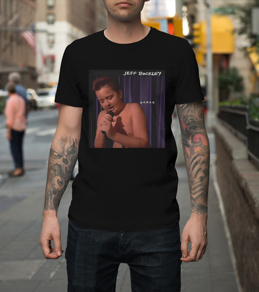 Jeff Buckley Grace Gibby Photo Image T-Shirt