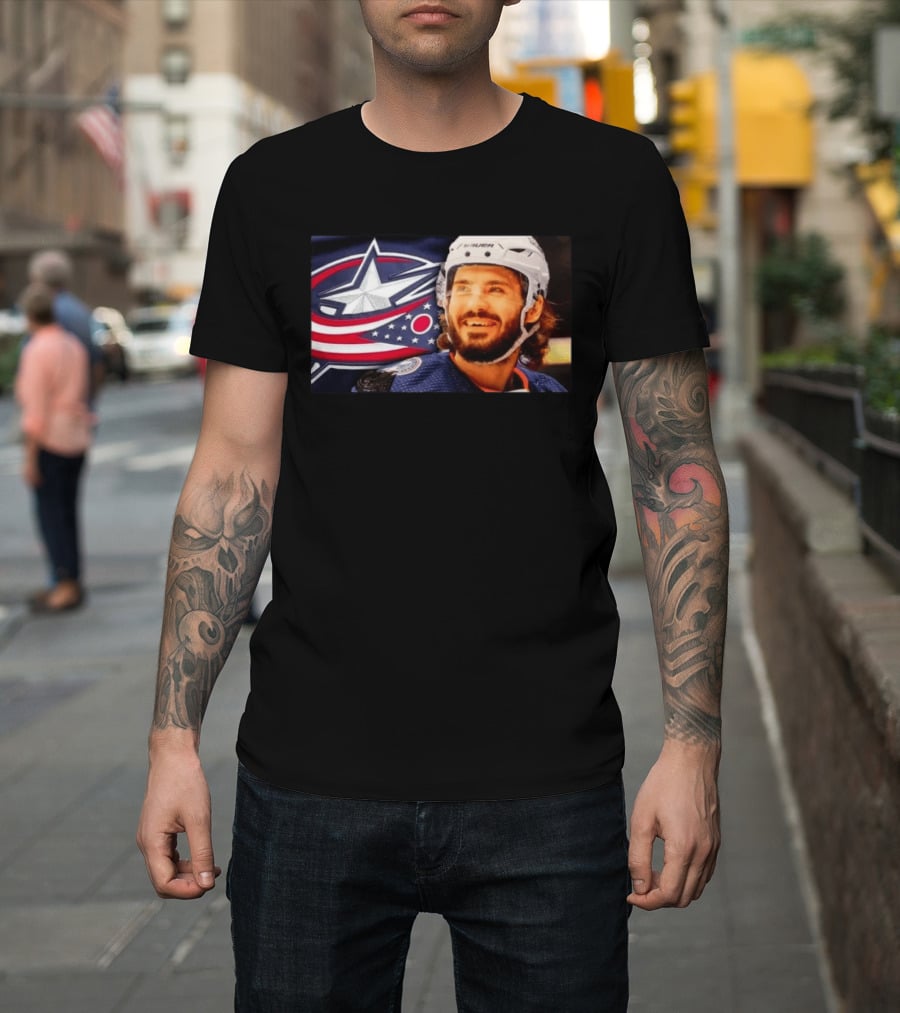 Columbus Blue Jackets Kirill Marchenko Latest Highlights T-Shirt