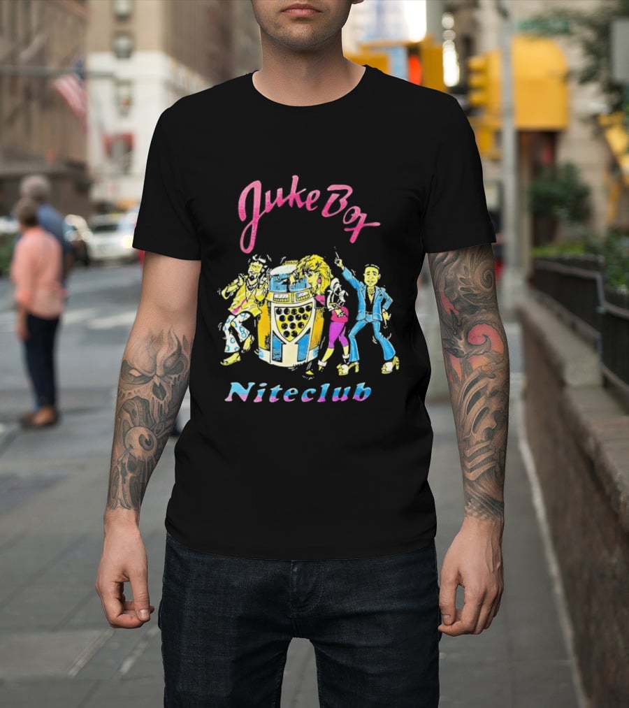 Juke Box Niteclub Retro Dance Party Vibes T-Shirt