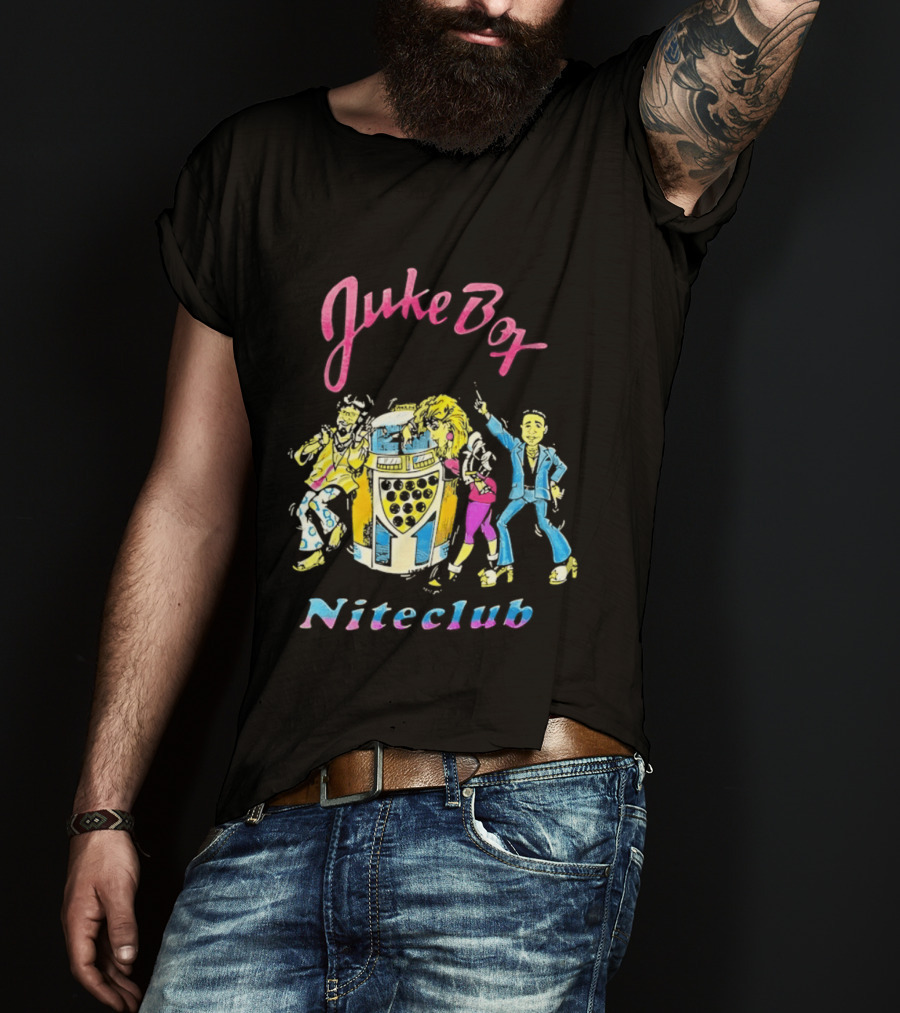 Juke Box Niteclub Retro Dance Party Vibes T-Shirt
