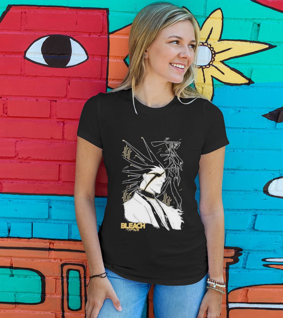 Kenpachi Zaraki Bleach Thousand Year Blood War Fan Art Character Sketch T-Shirt