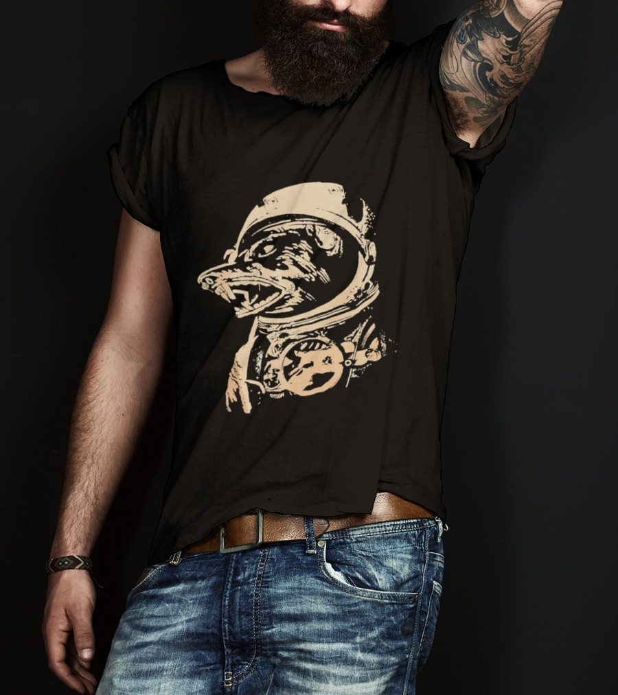 Stussy Astronaut Rat Space Streetwear T-Shirt