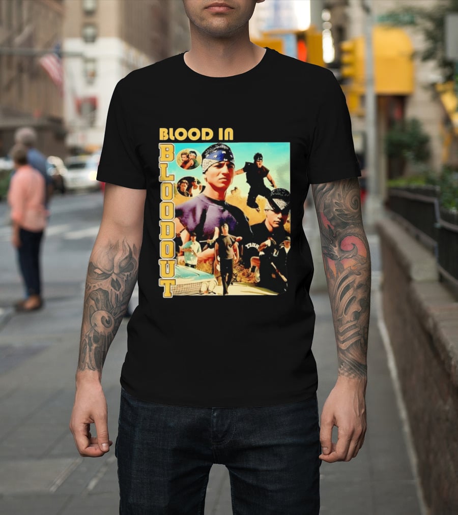 Blood In Blood Out 90s Cult Classic Movie T-Shirt