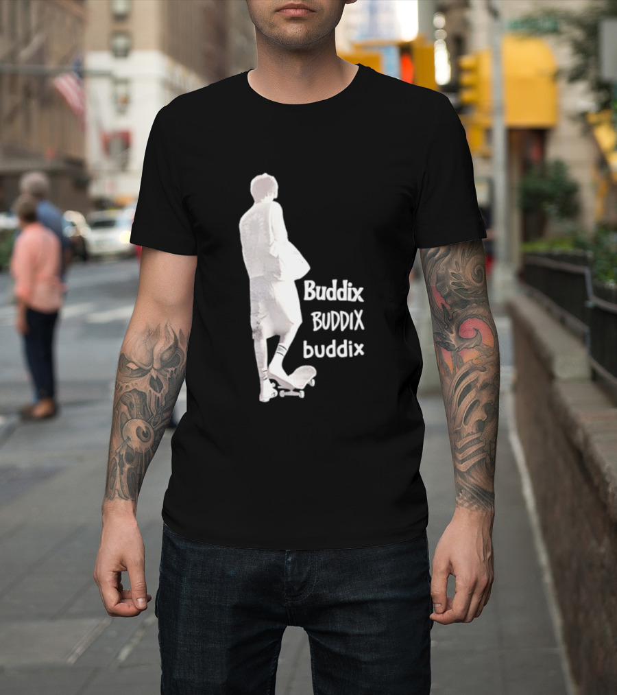 Buddix Skater Skateboarding Streetwear T-Shirt